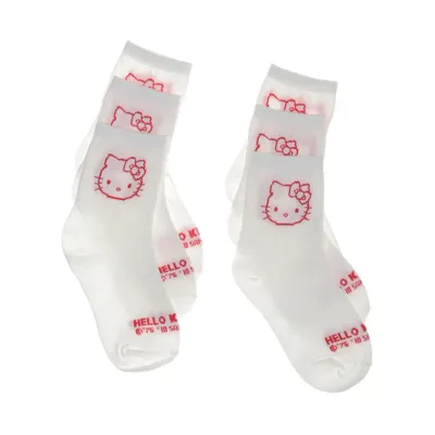 Socks (White) from Hello Kitty