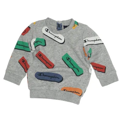 Sweatshirt (Gris, Multicolore) de Champion Coton, Élasthane, Polyester