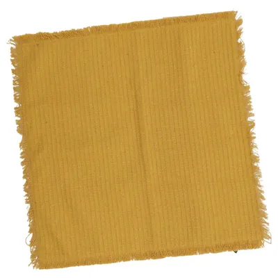 Cushion cover (Yellow) from Home & You Acrylic, Cotton, Polyamide, Polyester, Viscose, Wool