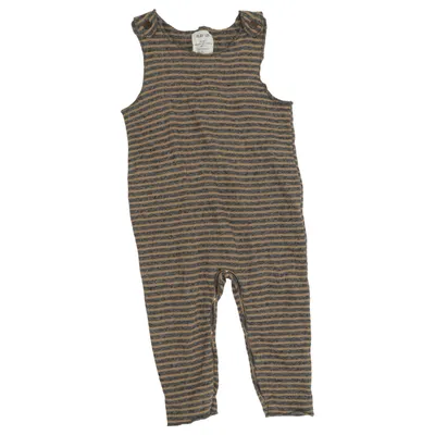Rompers (Brown, Gray) from Play Up Elastane, Organic cotton