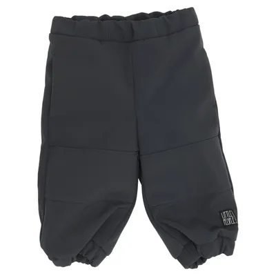 Pantalon de survêtement (Gris) de Little People Coton, Élasthane, Polyester