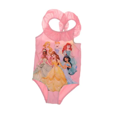 Badedragt (Pink, Flerfarvet) fra H&M Polyester, Elastan