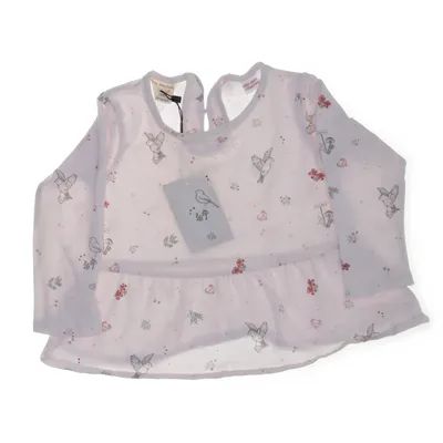 Topp (Rosa, Flerfärgad) från Zara BabyGirl Bomull, Elastan