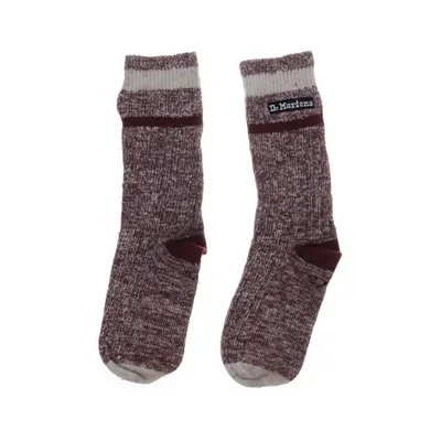 Knit socks (Red, Beige) from Dr. Martens