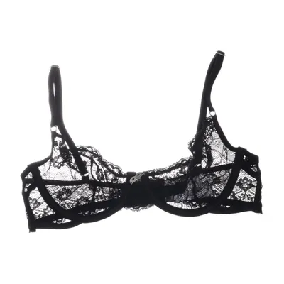 Bra (Black) from Christine le Duc Elastane, Polyamide