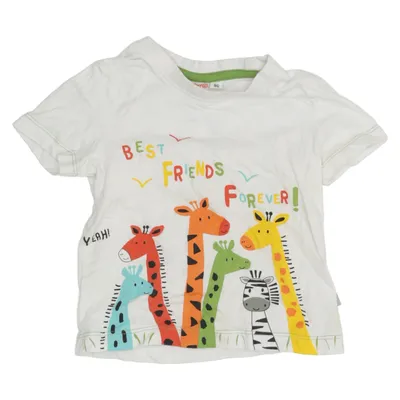 T-shirt (Vit, Flerfärgad) från Liegelind Bomull, Elastan