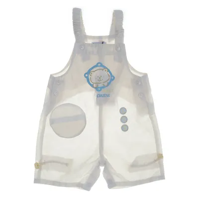 Dungarees (White, Multicolored) from Premaman Cotton, Polyamide