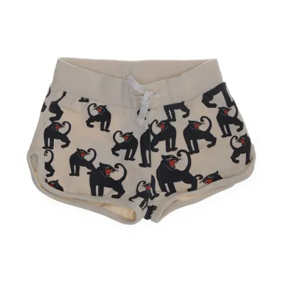 Mjukisshorts (Beige, Flerfärgad) från Mini Rodini Ekologisk bomull, Elastan