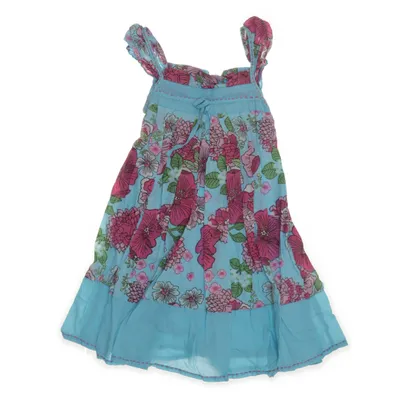 Jurk (Blauw, Meerkleurig) van Kids by Lindex