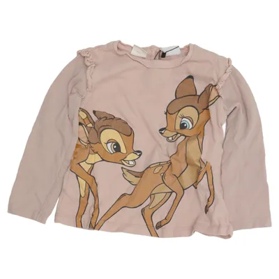 Långärmad t-shirt (Rosa, Flerfärgad) från Zara Bomull