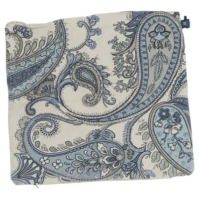 Cushion cover (Blue, White, Gray) from Gripsholm Cotton