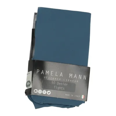 Nylon panty (Blauw) van Pamela Mann