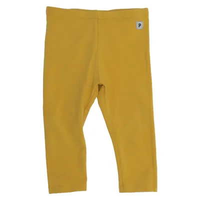 Legging (Jaune) de Polarn O. Pyret Élasthane, Coton biologique