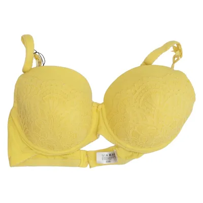 Bra (Yellow) from Lascana Elastane, Polyamide, Polyester