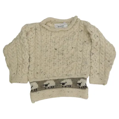 Trui (Beige, Meerkleurig) van West Island Wol
