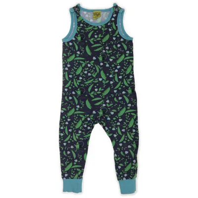 Sparkdräkt (Blå, Grön, Vit) från Duns Ekologisk bomull