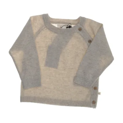 Tröja (Beige) från Lil'Atelier Kashmir, Merinoull