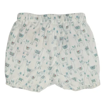 Short de pyjama (Blanc, Bleu) de Pigeon Coton biologique
