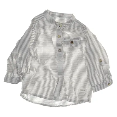 Shirt (Beige, White) from Newbie by KappAhl Organic cotton