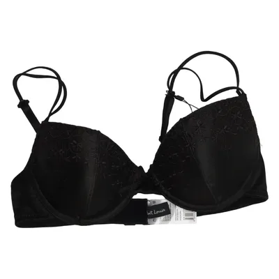 Soutien-gorge (Noir) de Port Louis Élasthane, Polyamide, Polyester