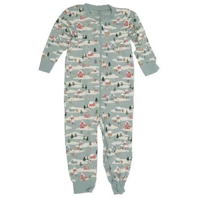 Barboteuse (Bleu, Multicolore) de Lindex Coton