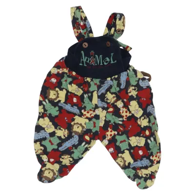 Hängselbyxor (Blå, Flerfärgad) från Eco Wear by KappAhl Ekologisk bomull