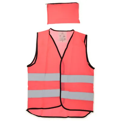 Reflexväst (Rosa, Silverfärgad) från Asaklitt