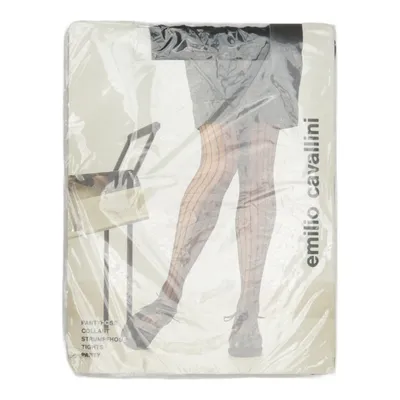 Nylon panty (Zwart) van Emilio Cavallini Polyamide
