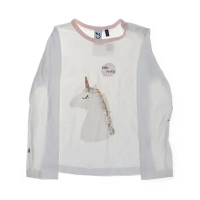 Long sleeve T-shirt (White) from Livly