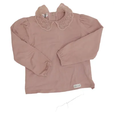 Blouse (Roze) van Helen Katoen, Elastaan