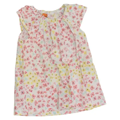 Robe (Blanc, Rose, Jaune) de Pusblu Coton