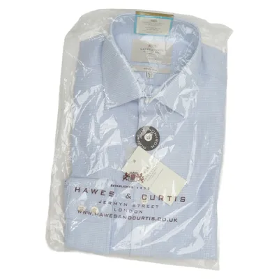 Shirt (Blauw, Wit) van Hawes & Curtis