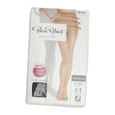 Nylon tights (Black) from Pierre Robert Elastane, Polyamide