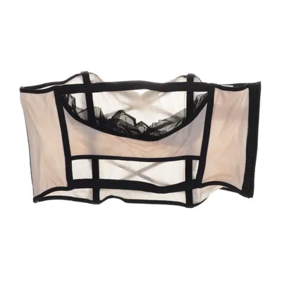 Bandeau-bh (Beige, Svart) från Marlies Dekkers Nylon, Elastan