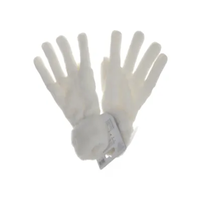 Handskar (Vit) från Antonio Akryl, Polyester