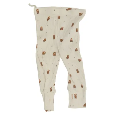 Leggings (Beige, Braun) von Rikiki Baumwolle, Elasthan