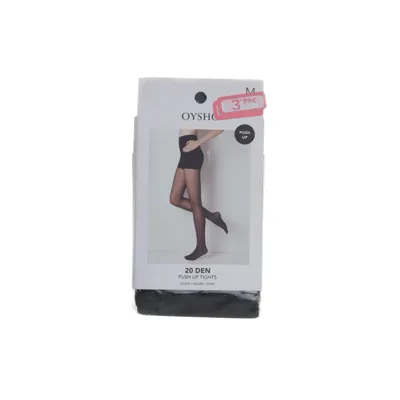 Tights (Black) from Oysho Elastane, Polyamide
