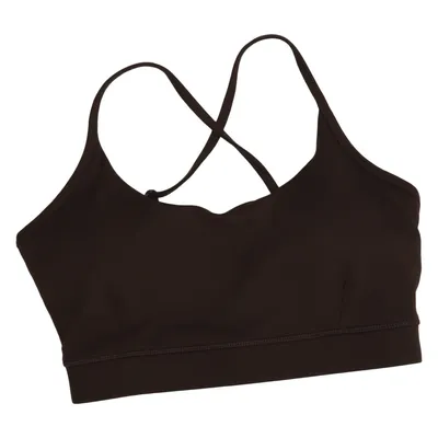 Sport-BH (Braun) von ASOS 4505 Elasthan, Polyester
