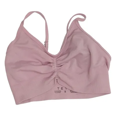 Sport-bh (Roze) van Teveo Elastaan, Polyamide, Polyester
