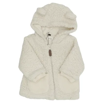 Winterjas (Beige) van Newbie by KappAhl Katoen, Polyester