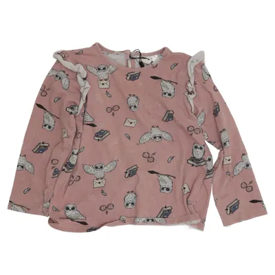 Lange mouwen shirt (Roze, Meerkleurig) van Harry Potter x H&M Katoen, Elastaan