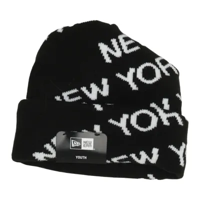 Beanie (Zwart, Wit) van New Era