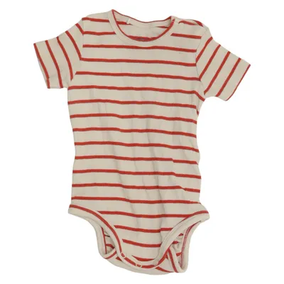 Body (Beige, Röd) från Rikiki Bomull, Elastan