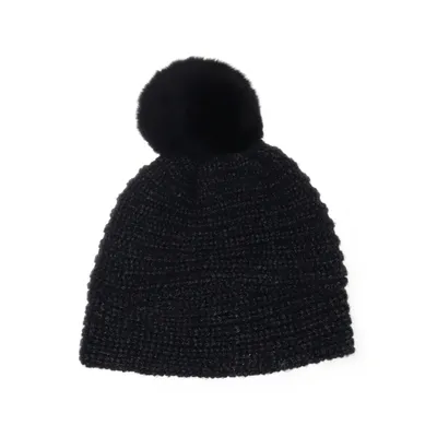 Toppluva (Grå) från Echo Alpackaull, Nylon, Kaninpäls