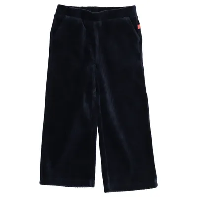 Pantalon en velours (Bleu) de Someone Coton, Élasthane, Polyester