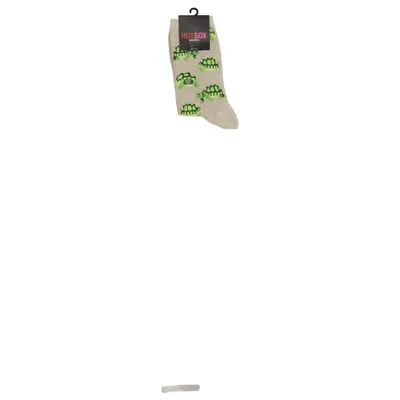 Strømper (Beige, Grøn) fra HotSox Bomuld, Elastan, Polyamid, Polyester