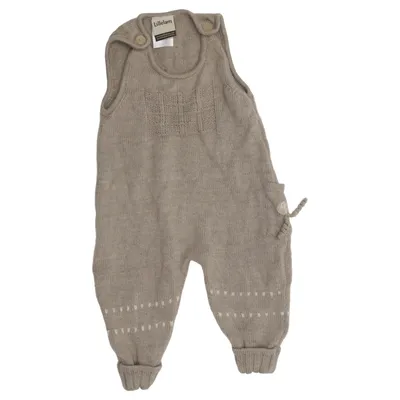 Dungarees (Beige) from Lillelam Merino wool