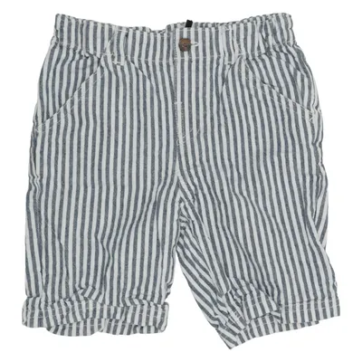 Korte broek (Blauw, Wit) van Bout'chou Katoen, Linnen
