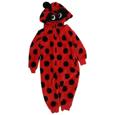 Onesie (Red, Black) from M&S Cotton, Polyester