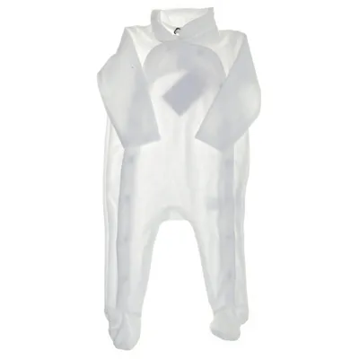 Sparkdräkt (Vit) från Boutchou Bomull, Polyester